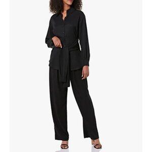 Terea Women's Selah Tie Front Button Down Blouse size 4X NWT